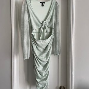 Long Sleeve Cut Out Dress